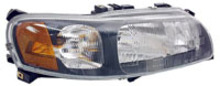 Volvo V70, V70XC 2001-2004 Right side/Passenger side, Headlight Assembly complete 8693564