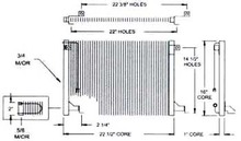 Volvo 740, 760, Condenser new 1362149