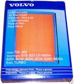 Air Filter Volvo 740, 760, 780, 940, 960, S90, V90 Non Turbos 1336397