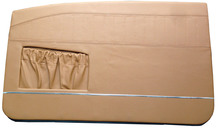 1615H BROWN  122 Amazon 2 door  seat cover upholstery set - brown leather