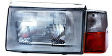  Volvo 240 european Headlight  set  with turn signals and moldings 1372394 1372395  H4 upgrade