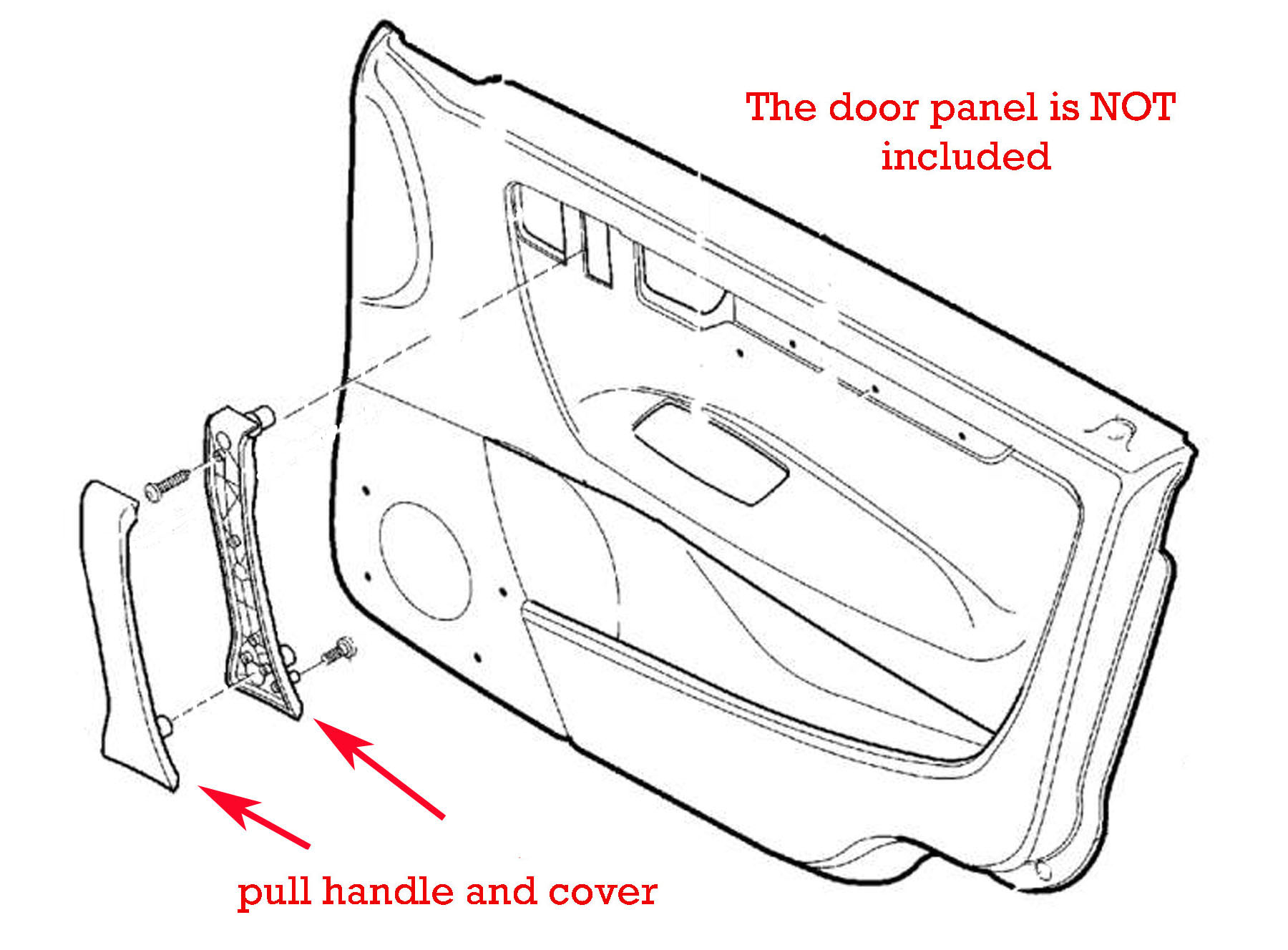 39986957 Dark Gray Black Interior Door Pull Handle For Volvo V70 XC70 