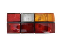 Volvo sedan Tail light assembly 740, 760, 760, COMPLETE taillight  BLACK trim Right side/Passenger side 3518921