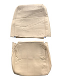 Volvo 240  SEDAN vinyl seat cover set upholstery 4 Line Beige Color Code 51487,1450  	1388849, 1388554S