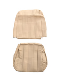 Volvo 240 sedan complete vinyl seat cover  upholstery set .4 Line Beige with  perforated center sections . Color Code 51487,1450  	1388849, 1388554S