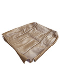 Volvo 240 Complete beige Leather seat cover upholstery set. 4 stitced lines  Color Code 51487,1450  	1388849, 1388554S