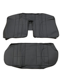 Volvo 240 244 Sedan  DL GL  Complete interior  seat cover upholstery set 4 line black vinyl Interior Color Code 5146, 1410