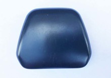 VOLVO 240 front seat belt upper b pillar swivel mount cover cap blue 1244006