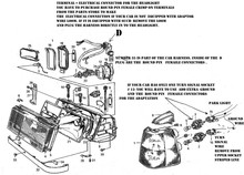 VOLVO 760 1986-90 940 960 1990-95 headlight upgrade conversion set european h4 complete