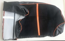 Volvo 242 GT upholstery black with orange stripe .Complete set