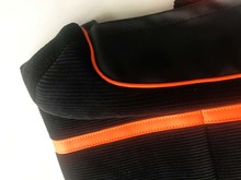 Volvo 242 GT upholstery black with orange stripe .Complete set