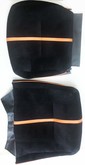 Volvo 242 GT upholstery black with orange stripe .Complete set