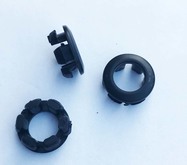 Door Lock button Knob Bushing Trim Ring BLACK 677003 Volvo 240 260 IMPROVED  