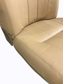 Volvo 240  SEDAN vinyl seat cover set upholstery 4 Line Beige Color Code 51487,1450  	1388849, 1388554S