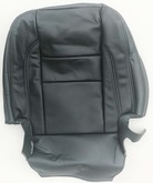 FRONT Seat Cover SET (see description) fits Volvo 850 leather upholstery BLACK  color code 3970  3970FRL