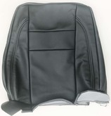 Volvo 850 leather FRONT seat cover set upholstery  BLACK  color code 3970