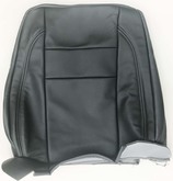 FRONT Seat Cover SET (see description) fits Volvo 850 leather upholstery BLACK  color code 3970  3970FRL