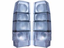TVV 700WRWL Volvo wagon 740, 760, 940, 960, Tail light assembly set  pair  ALL CLEAR LENSES Right side and Left side /