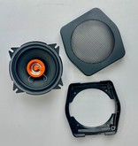 1384636  Volvo 240  HT-204 HT-205 front speakers set  of 2 with tweeters 4 ohm 20Watt  including mounting brackets and covers  black 