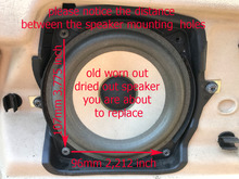 Front door speaker replacement with built in tweeters Volvo 850 9128076 826 95w04 premium sound 4 ohm 20Watt