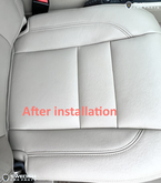 Volvo S70 V70 leather seat cover set 9422347 , 9422352 upholstery Light Beige color code 3960
