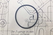Volvo VVT hub to camshaft seal kit o ring and  seal 9458309  9497786  C70, S60, S70, S80, V70, XC70, XC90 Variable Valve hub camshaft pulley VVT seal