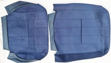 BLUE Front Seat Volvo 240 245 CLOTH Fabric Original Material Pattern 4 Line BLUE Color Code 4130 4134 1230 1388838 1388843